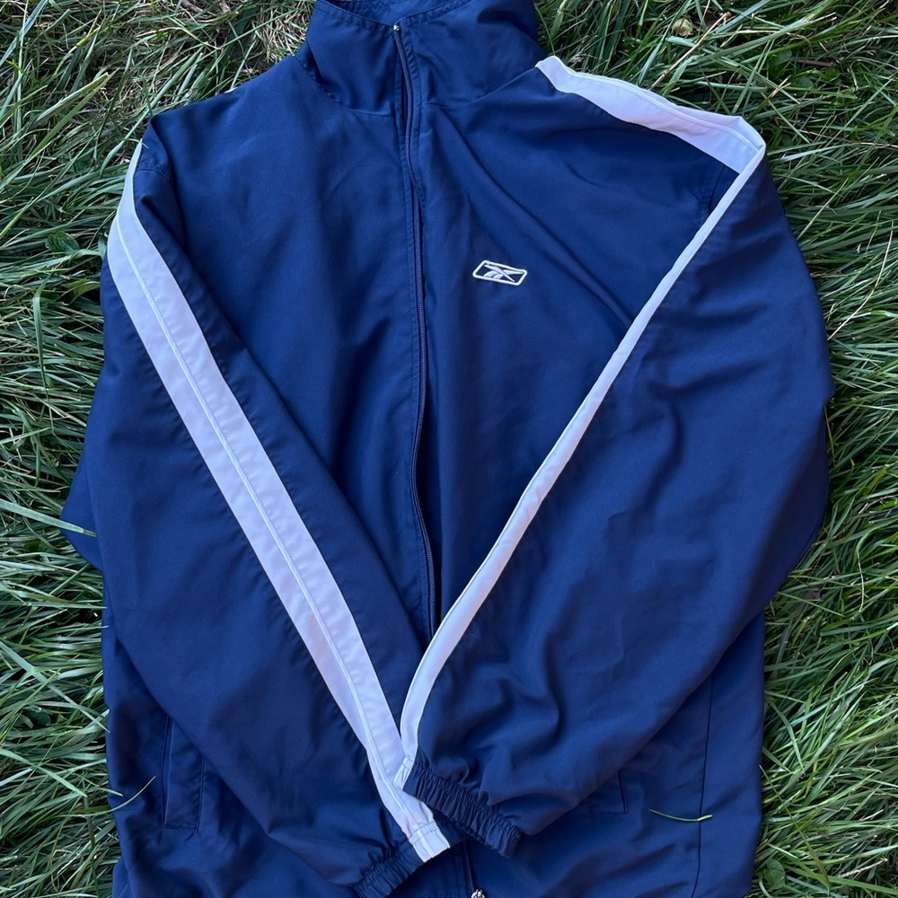 Reebok Navy Blue Track Jacket